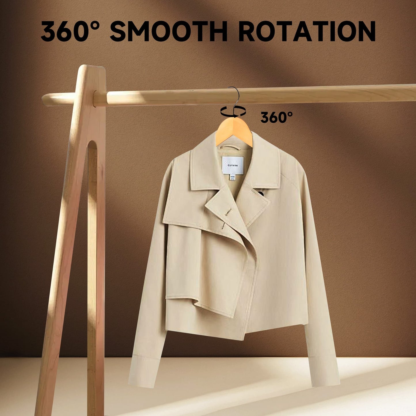 Premium Wooden Clothes Hanger