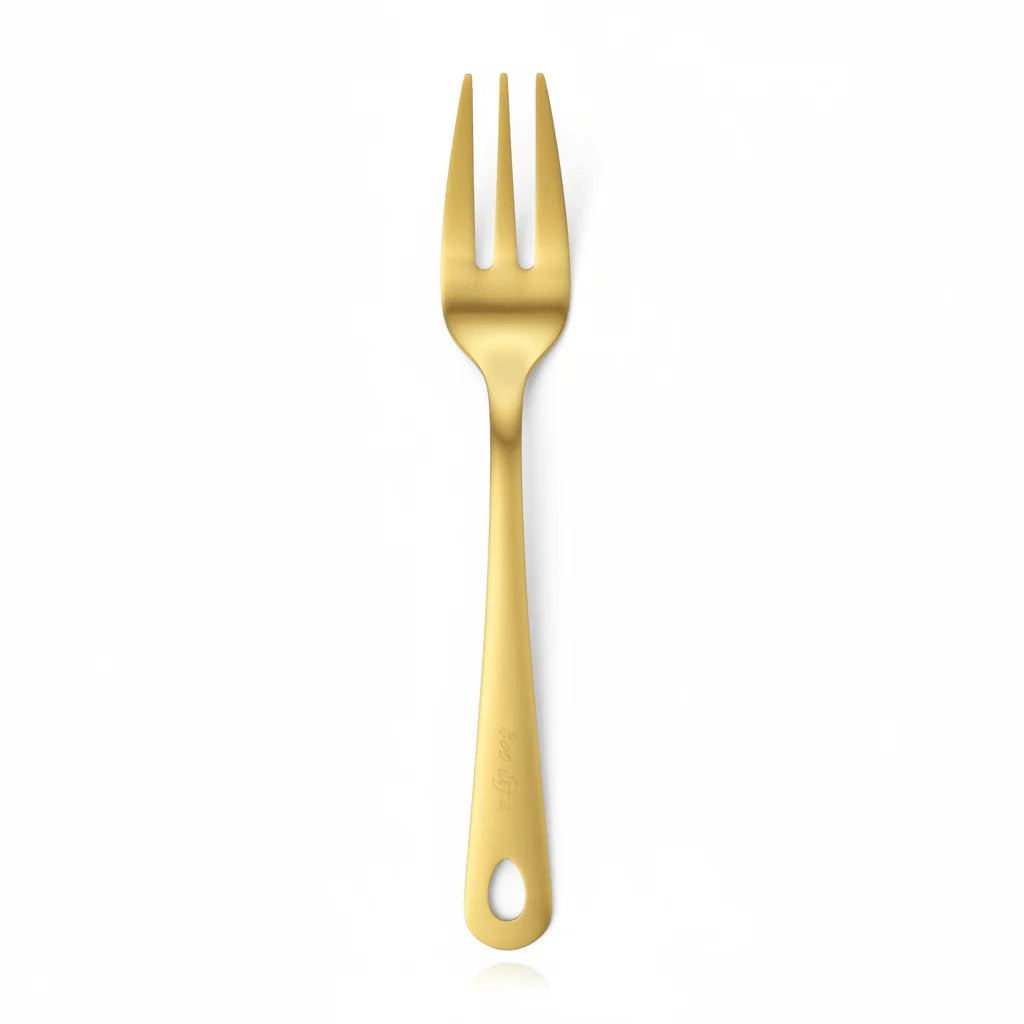 Gold SS Serving Fork