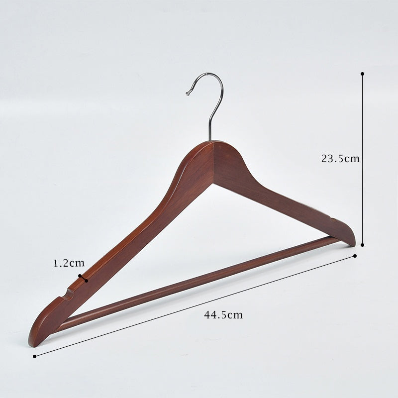 Elegant Wooden Apparel Hanger