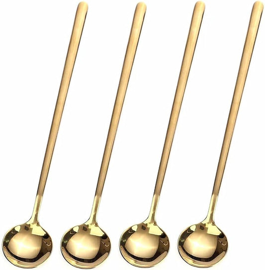 Gold SS Long Tea spoon