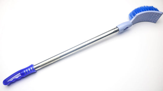 Heavy-Duty Steel Handle Scrub Brush