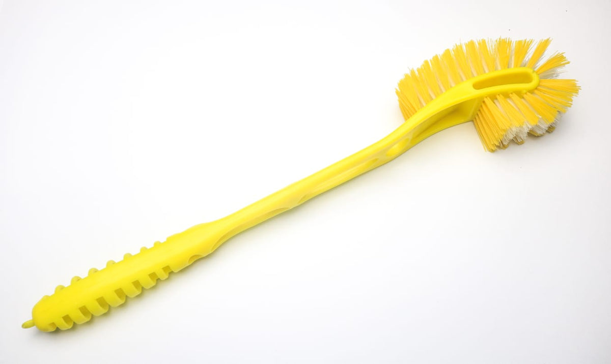 Yellow Washroom Cleaning Brush