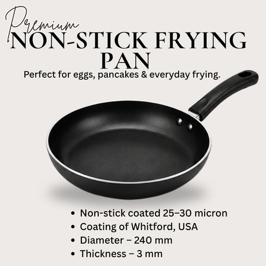 Primio Grey Non Stick Fry Pan