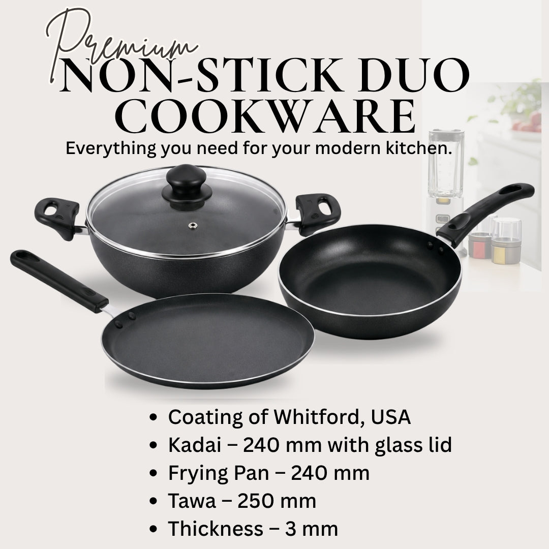Primio Non Stick Duo Cookware Set
